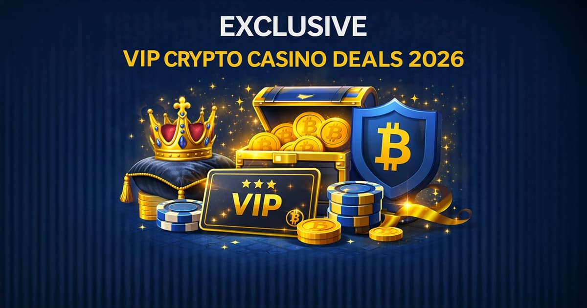 VIP crypto casino deals 2026 – exclusive high roller bonuses