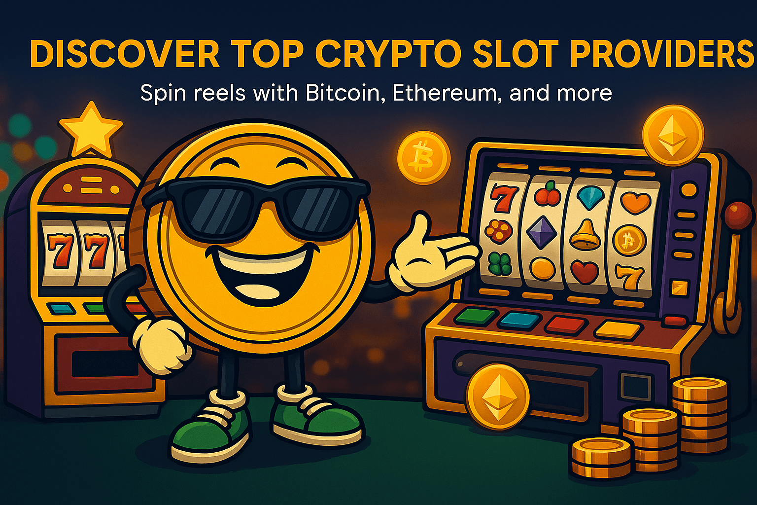 Crypto slot machine providers header