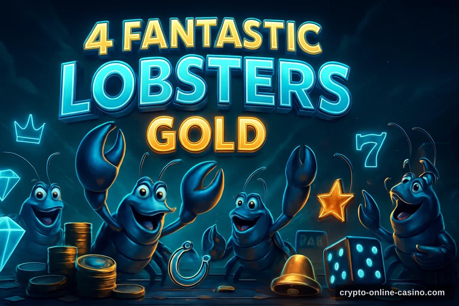 4 Fantastic Lobsters Gold
