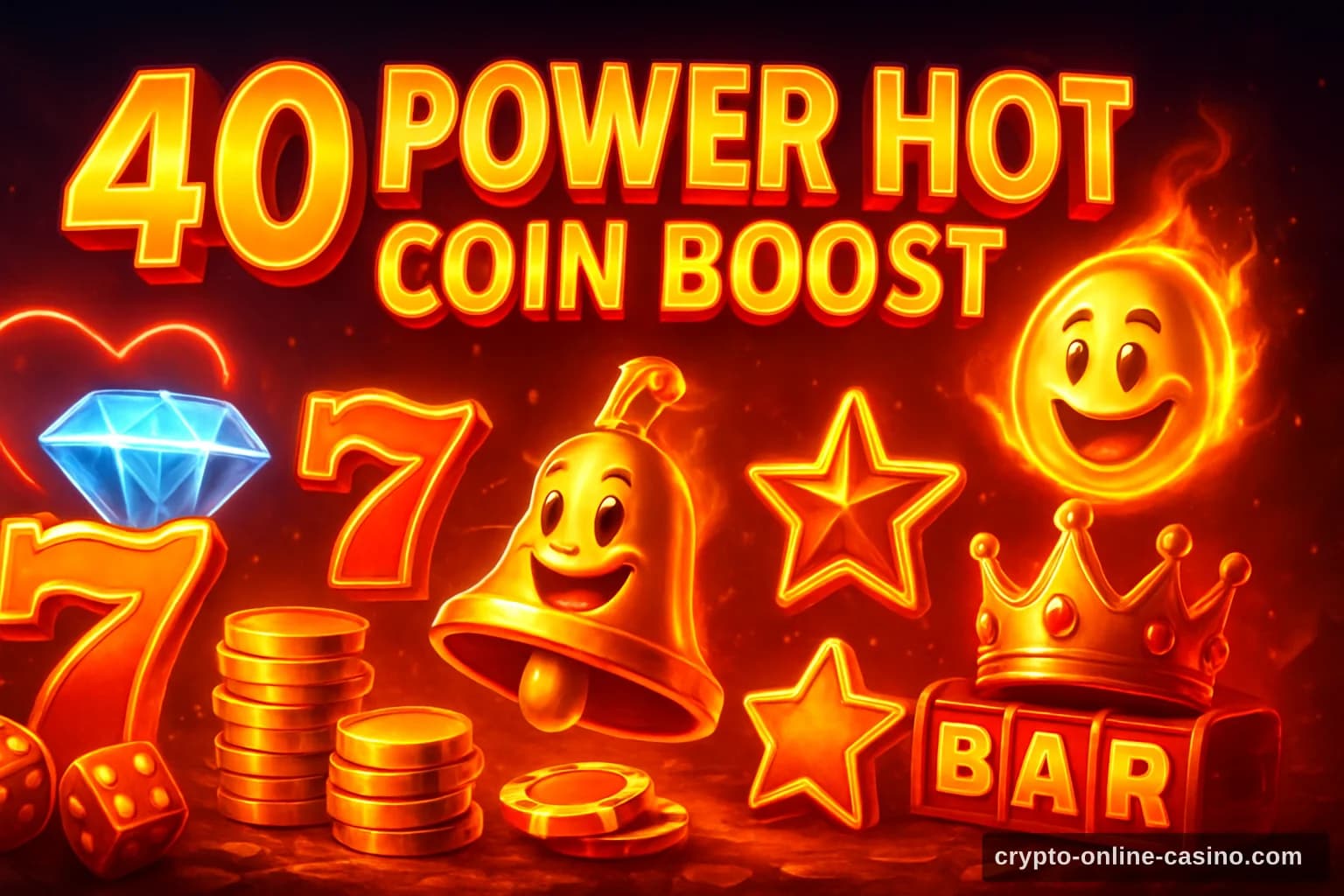 40 Power Hot Coin Boost