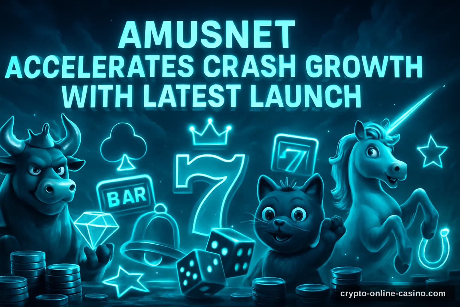 Amusnet accelerates crash game growth with latest launch
