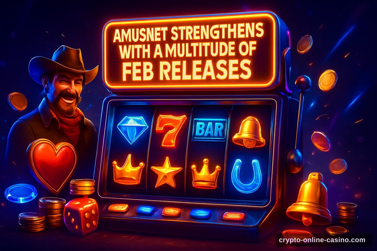 Amusnet strengthens with a multitude of Feb releases