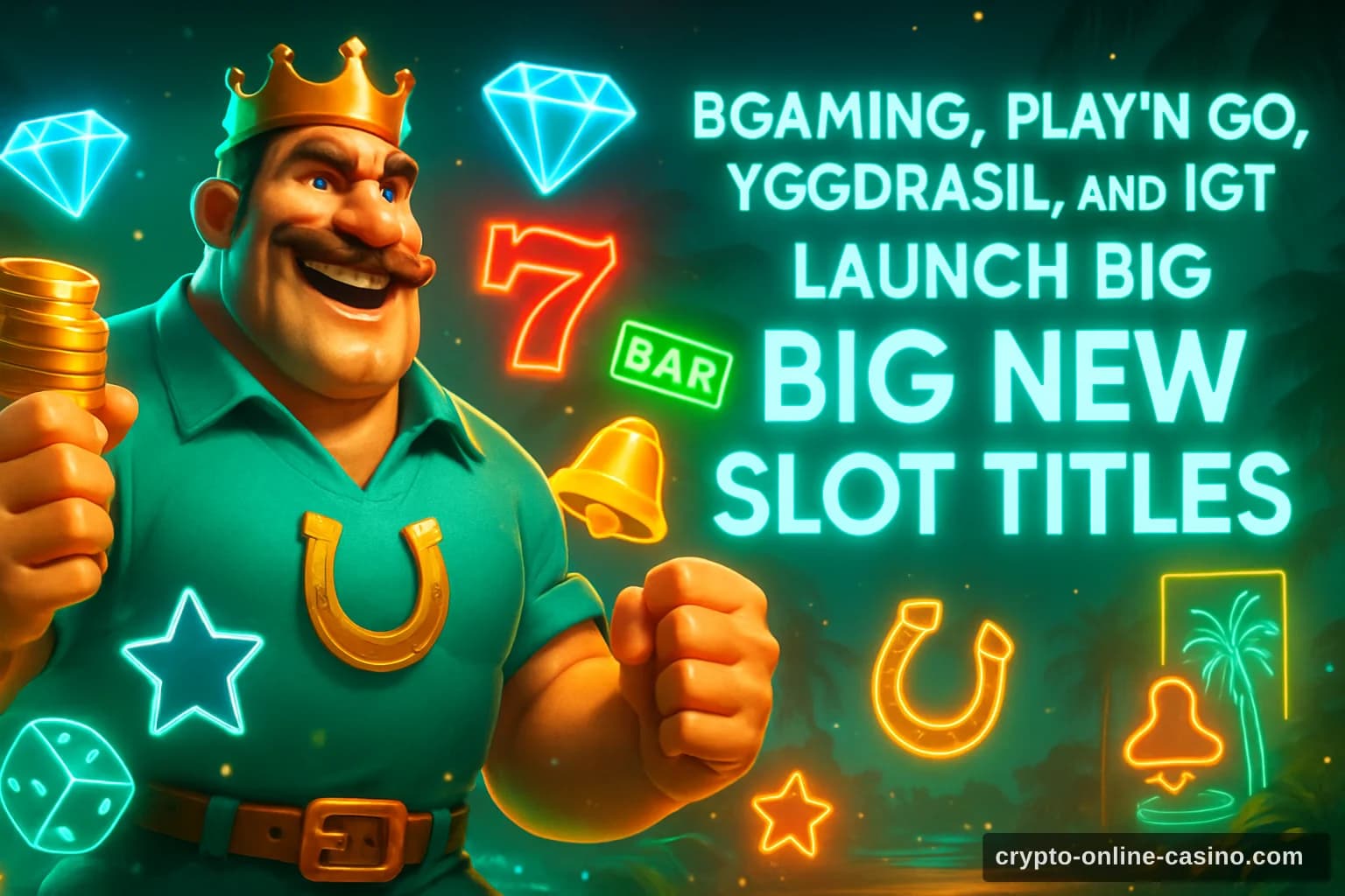 BGaming, Play’n GO, Yggdrasil, IGT Launch Big New Slot Titles