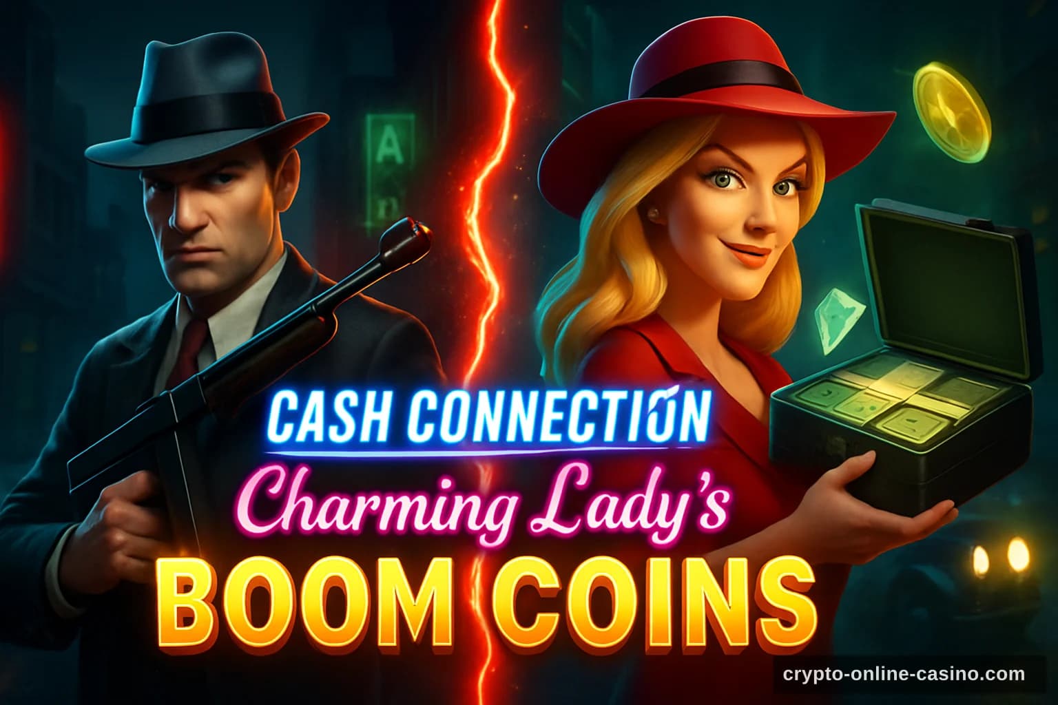 Cash Connection Charming Lady’s Boom Coins