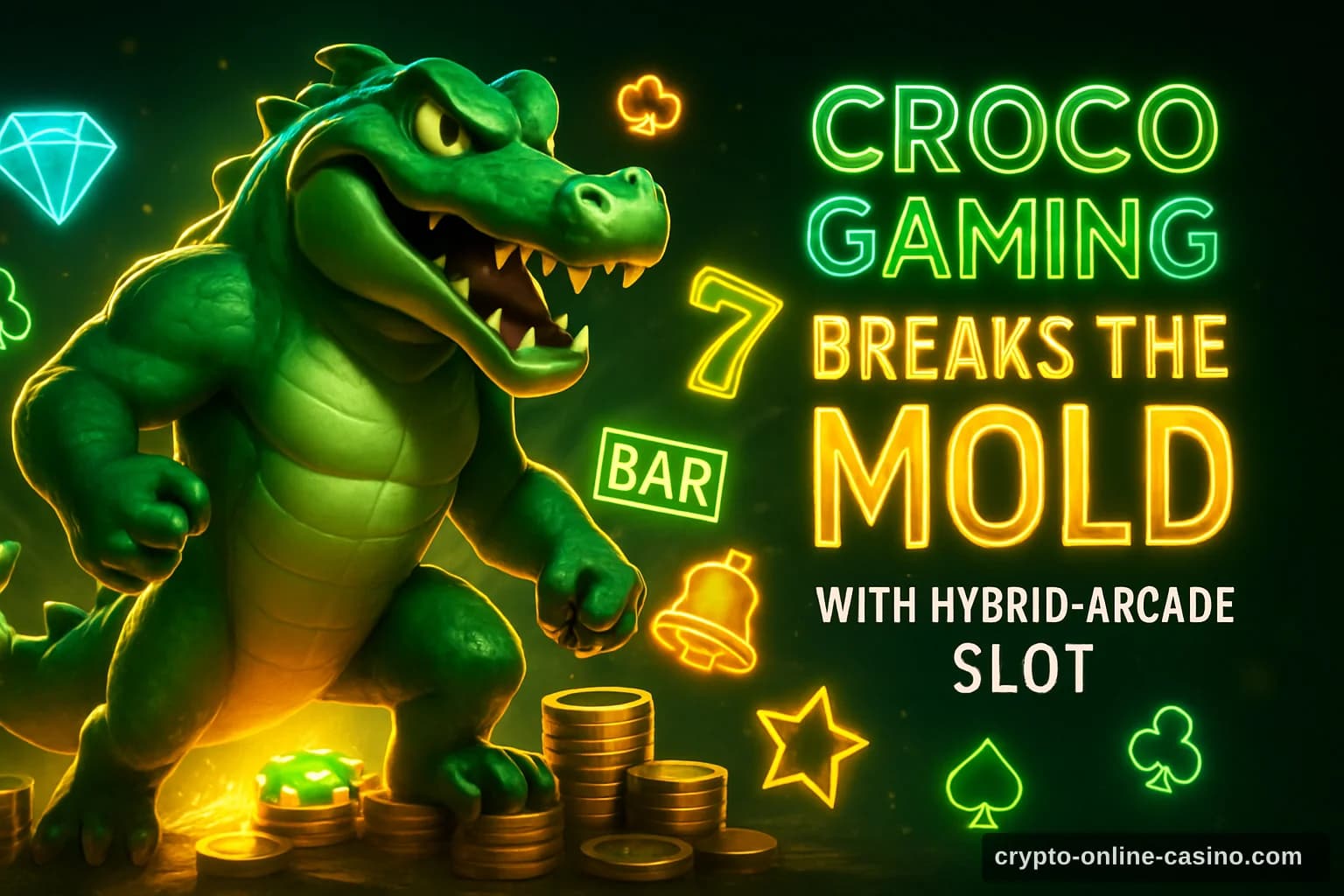 Croco Gaming Breaks the Mold With Hybrid-Arcade Slot