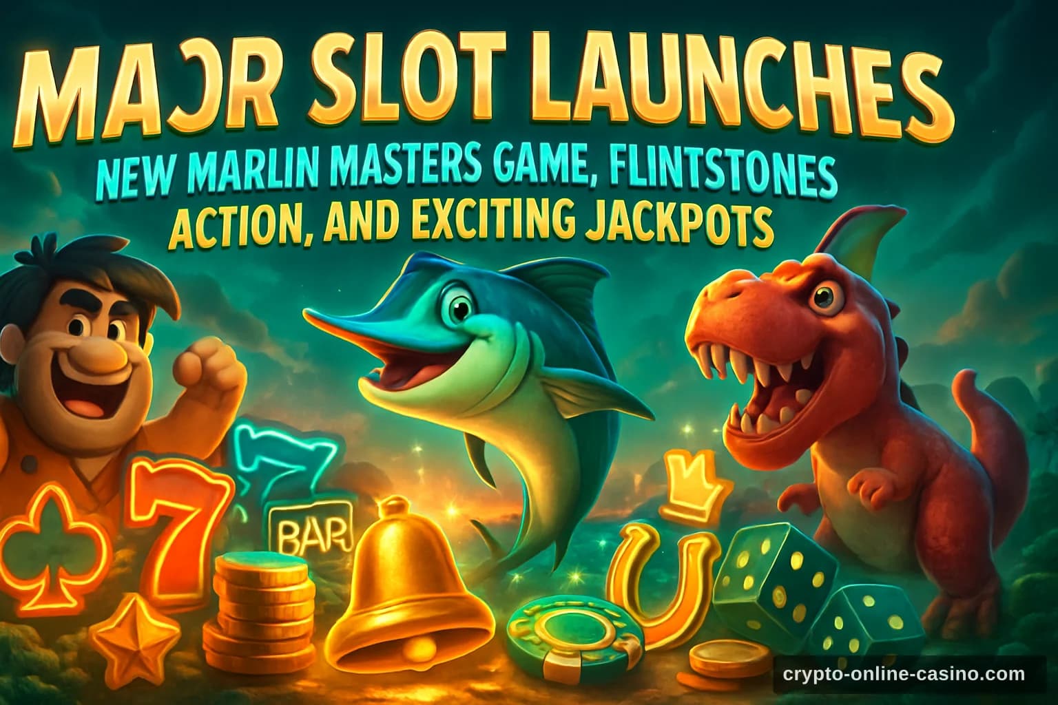 Major Slot Launches: New Marlin Masters Game, Flintstones Action, and Exciting Jackpots