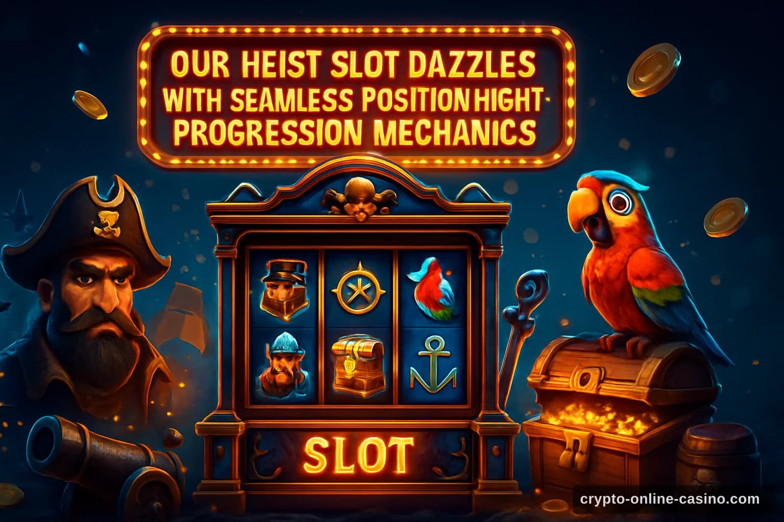 Out Heist Slot Dazzles With Seamless Position-Highlighting Progression Mechanics