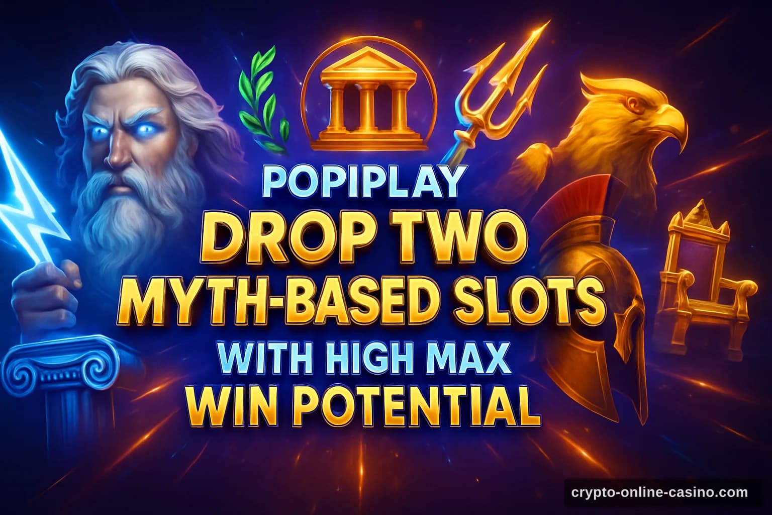 Popiplay Drop Two Myth-Based Slots With High Max Win Potential