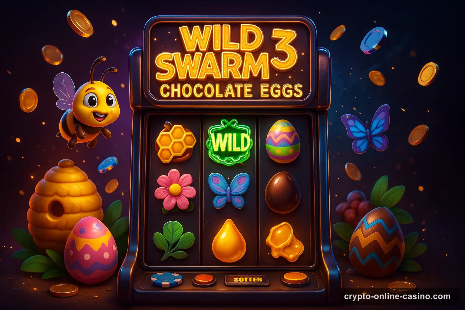 Wild Swarm 3: Chocolate Eggs upcoming slot